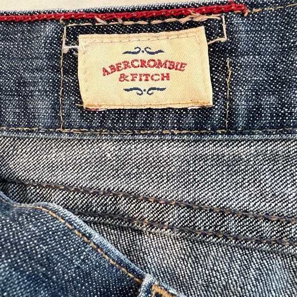 Vintage Abercrombie & Fitch Button Fly Jeans Flare Leg Medium Wash Size 29 - Picture 9 of 9